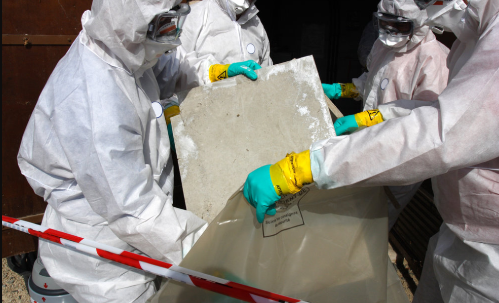 asbestos inspection report