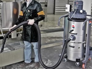 Industrial vacuum cleaners