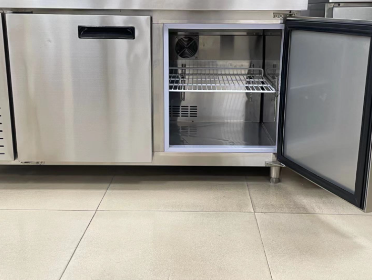 commercial counter fridge