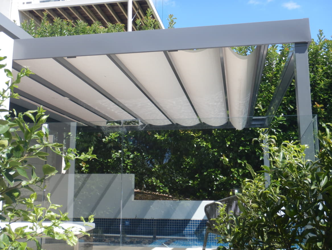 retractable fabric roof
