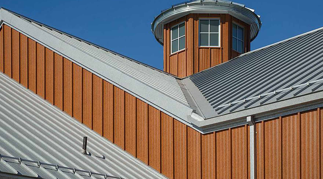 zinc standing seam metal roof