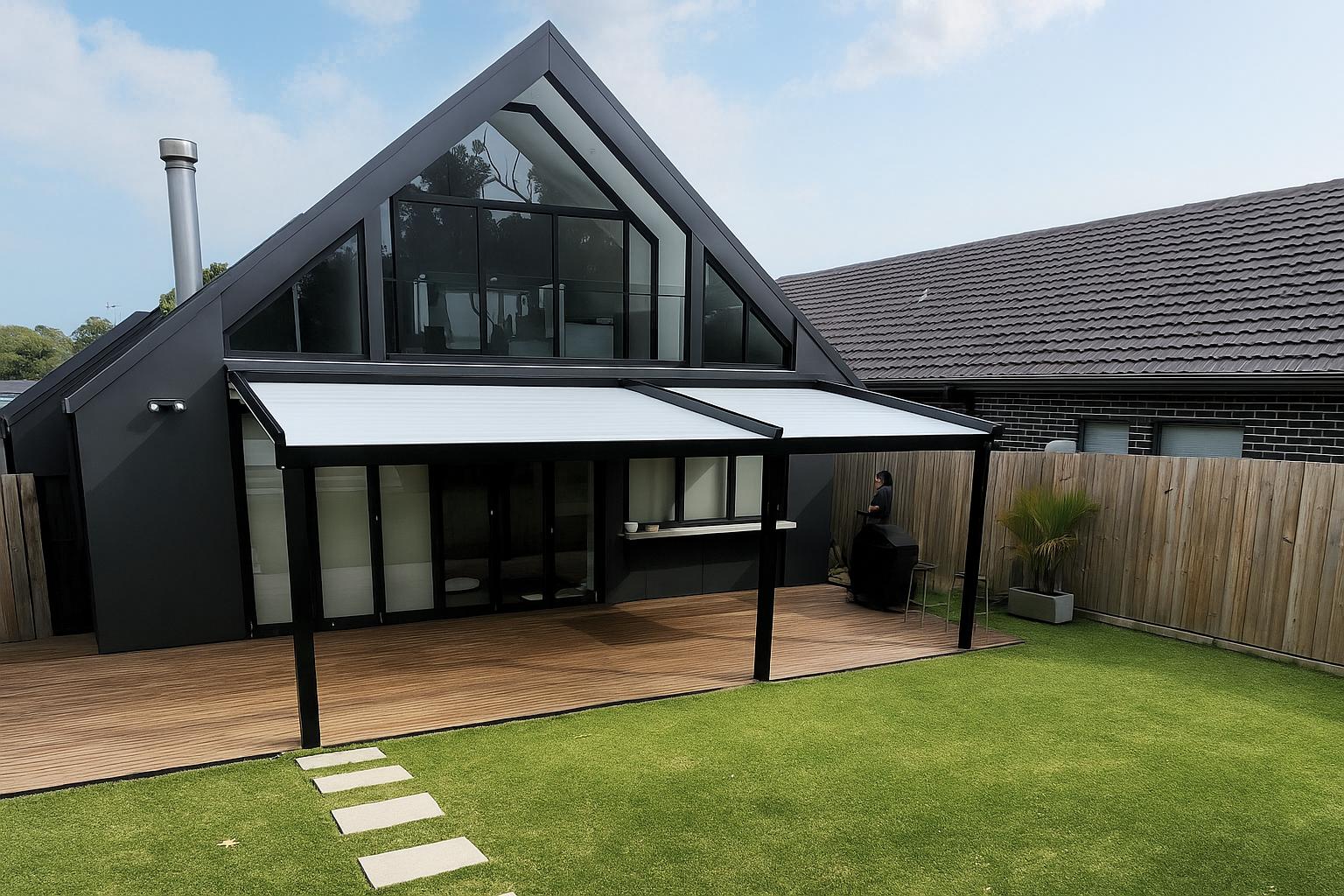 canopy with retractable roof
