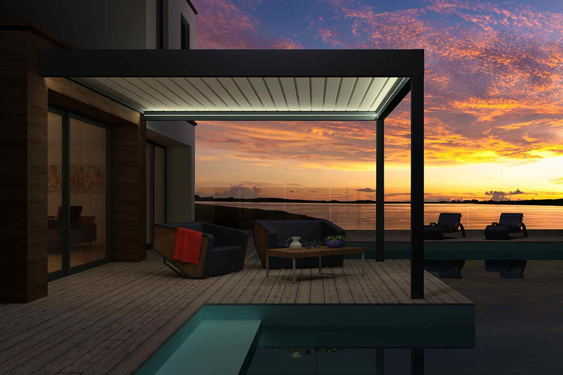 bioclimatic pergola