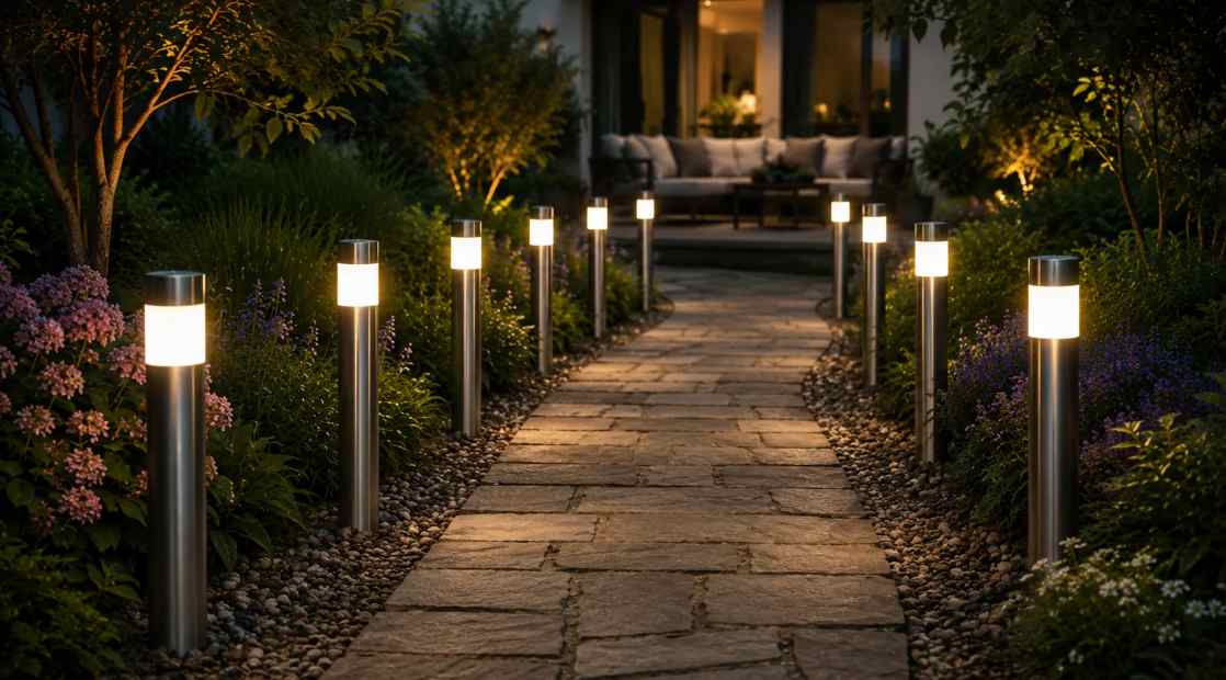 Outdoor lights for gardens